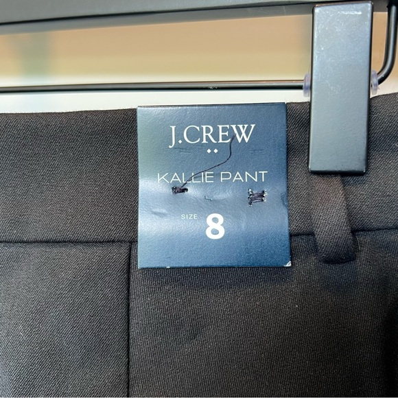 NWT J. Crew Women's Black Kallie Pant - size 8 - Picture 8 of 9